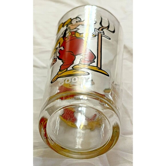 Pepsi Goofy Pluto Glass LOT 4 1978 Walt Disney Productions Happy Birthday Mickey - Picture 10 of 10